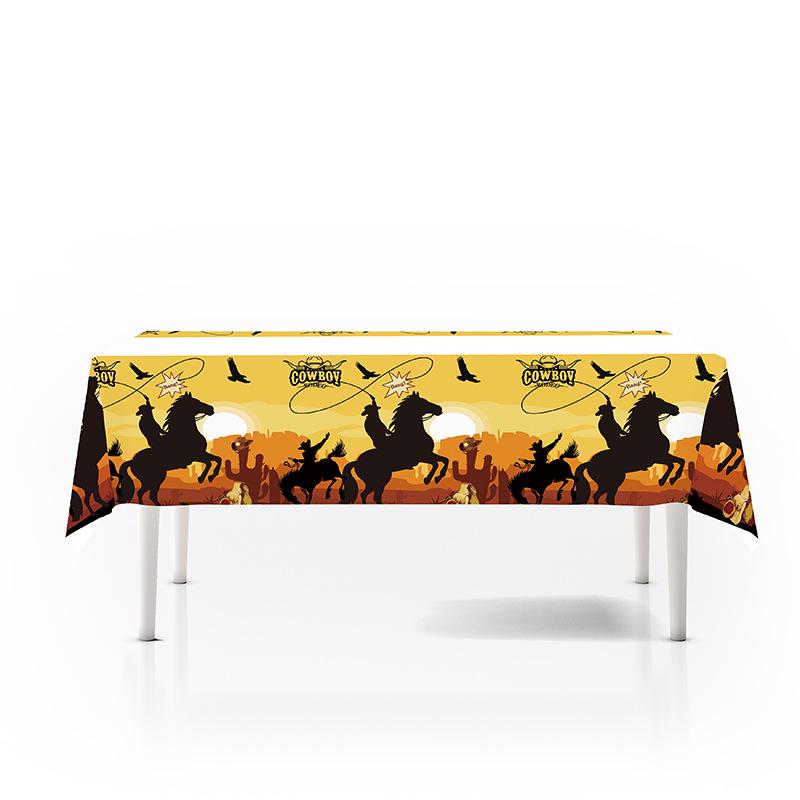 Western Cowboy Desert Theme Birthday Party Balloons & Flags