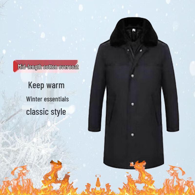 Hao Ying Men s Winter Thickened Cotton Parka