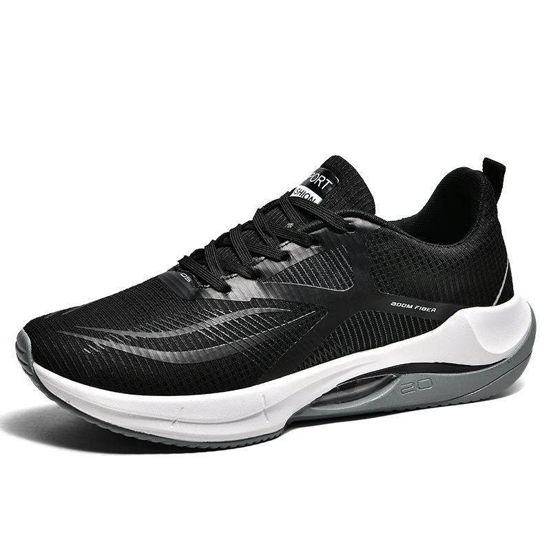 2025 Air Cushion Shock Absorption Ultra Light Sneakers Men's Red Rabbit Casual Fitness Racing Couples Running Shoes Tide Breathable and Lightweight