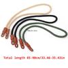 Quick Release Round Rope Camera Strap Adjustable Neck Shoulder Wrist Lanyard for DSLR Cameras with Safety Buckle