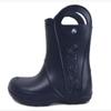 [Crocs Shoes] Crocs Kids Handleit Kids Junior Rain Boots Rain Boots Rainy Season Navy 211052 410