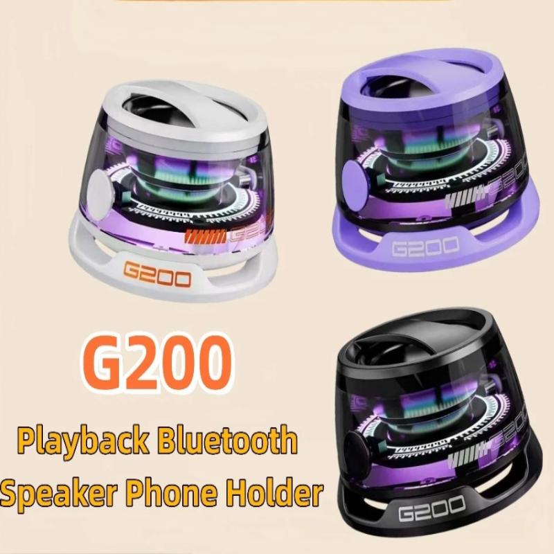 Magnetic Bluetooth Speaker Wireless Portable Mini Speaker With Rgb Color Light 5.3 Subwoofer Speaker