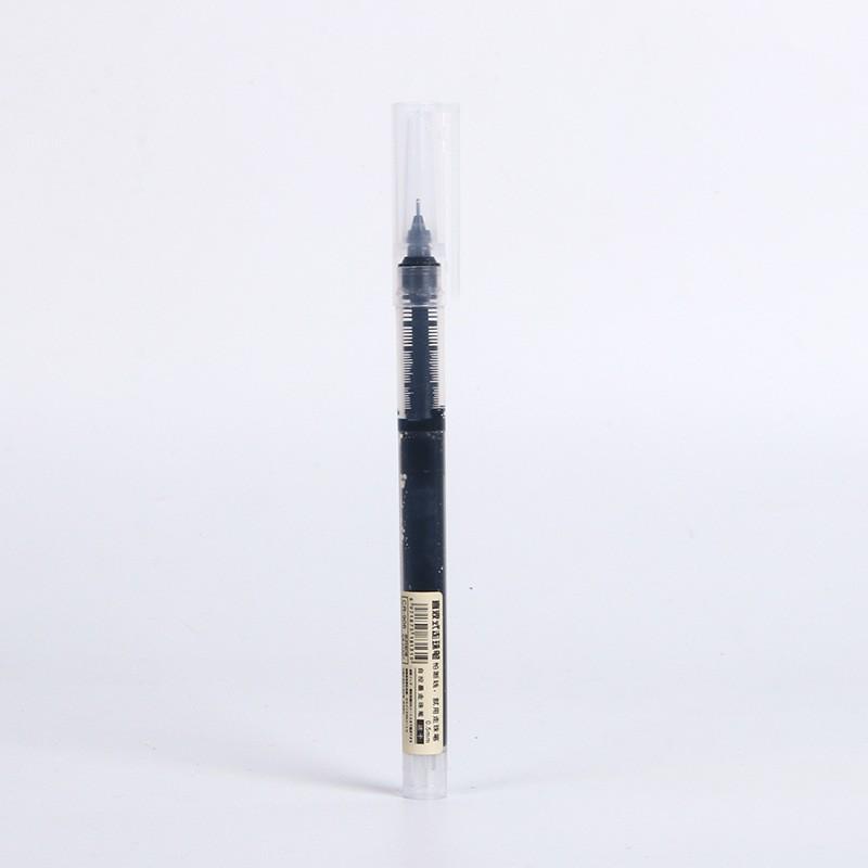 Quick-drying 0.5mm Needle Tip Rollerball Gel Pens for Students - Black and Red.