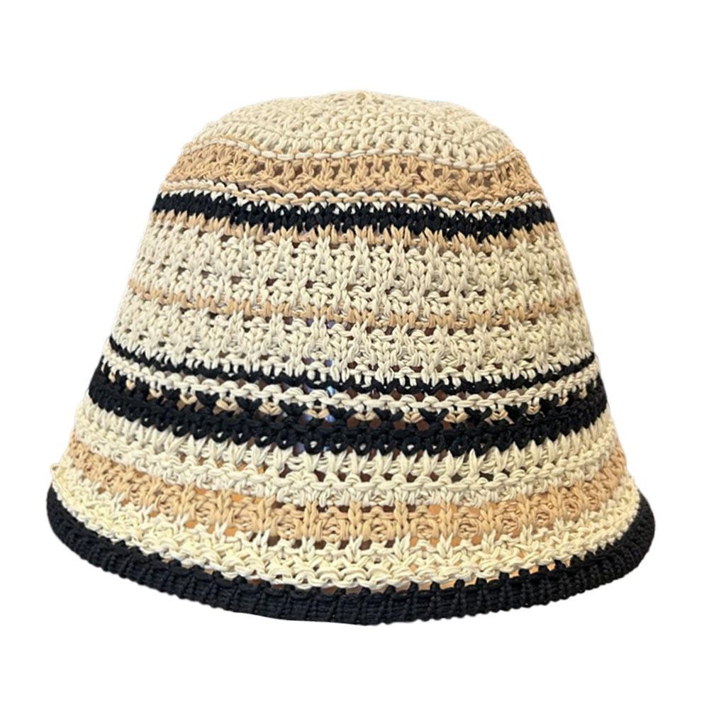 

UV Protection Fisherman Hat Big Eaves Thin Sunshade Hat Foldable Basin Hat Travel бежевий