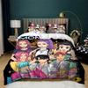 Kpop Bedding Set 3Pcs Soft Comfortable Duvet Cover Set Full Size Light-Weight Quilt Cover For All Season