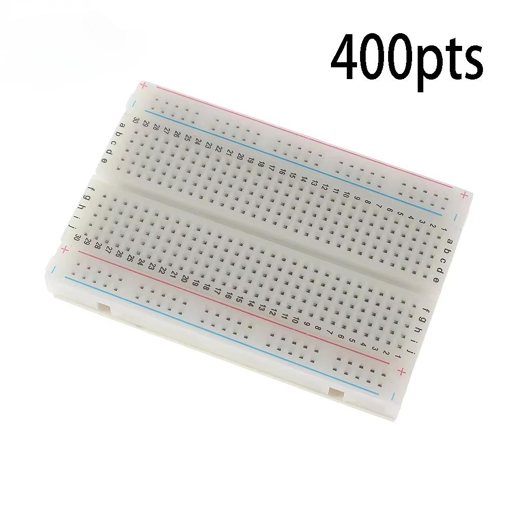 

MB-102 Prototype Breadboard 400 830 Points Solderless PCB Bread Board Jumper Wire Cable Board DIY Dupont Wire for Arduino Kit