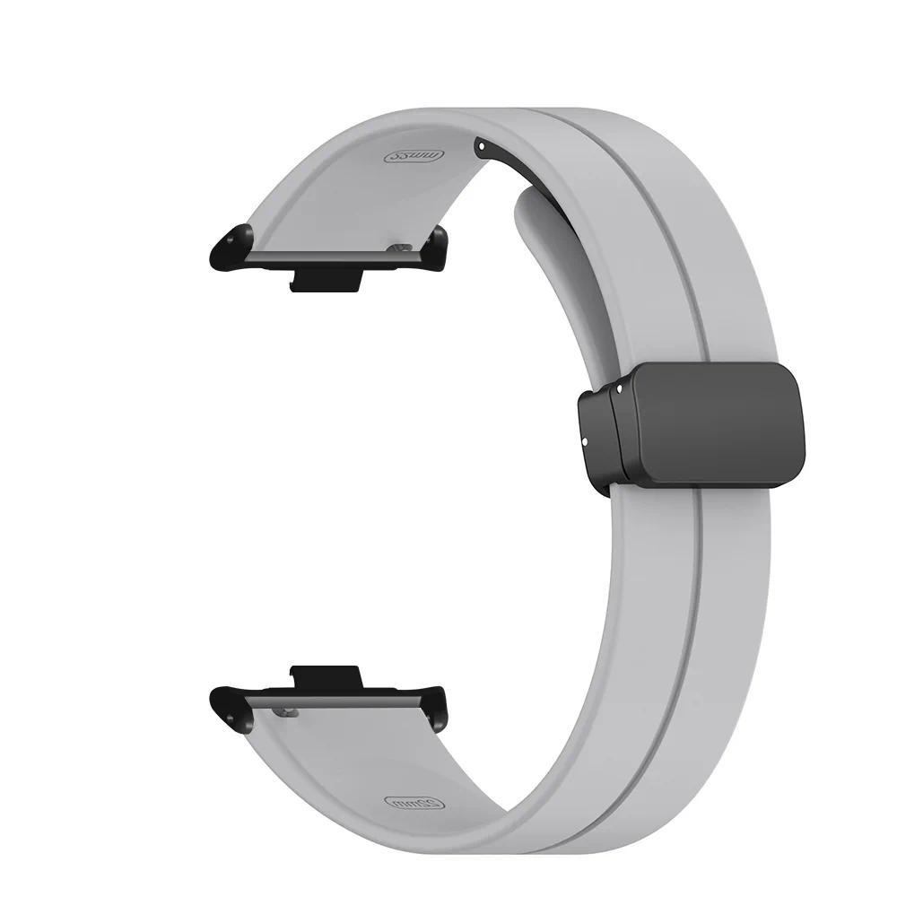 Silicone Wristband for Xiaomi Redmi Watch 4 5 Smart Strap Replacement Corre Magnetic Bracelet Mi band 9 Pro Mi band 8 Pro Band