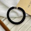 5Pcs Fashion Versatile Adult Headband Tie Hair Accessories Women Weave Thicker Hair Rope Tie Thicker Ponytail Rubber Band