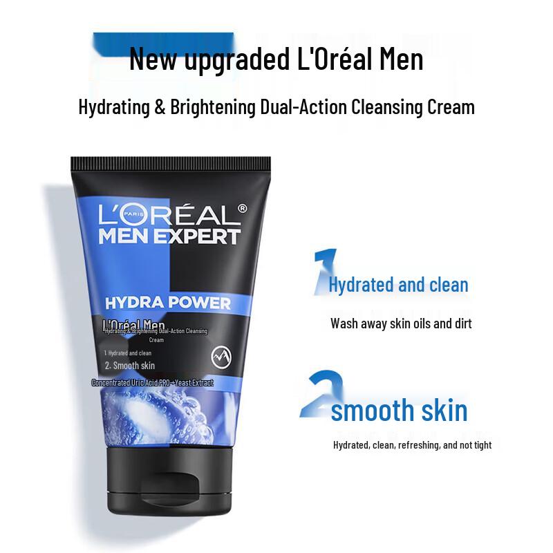 L'Oréal Men Expert Hydra Energetic Dual Action Facial Cleanser