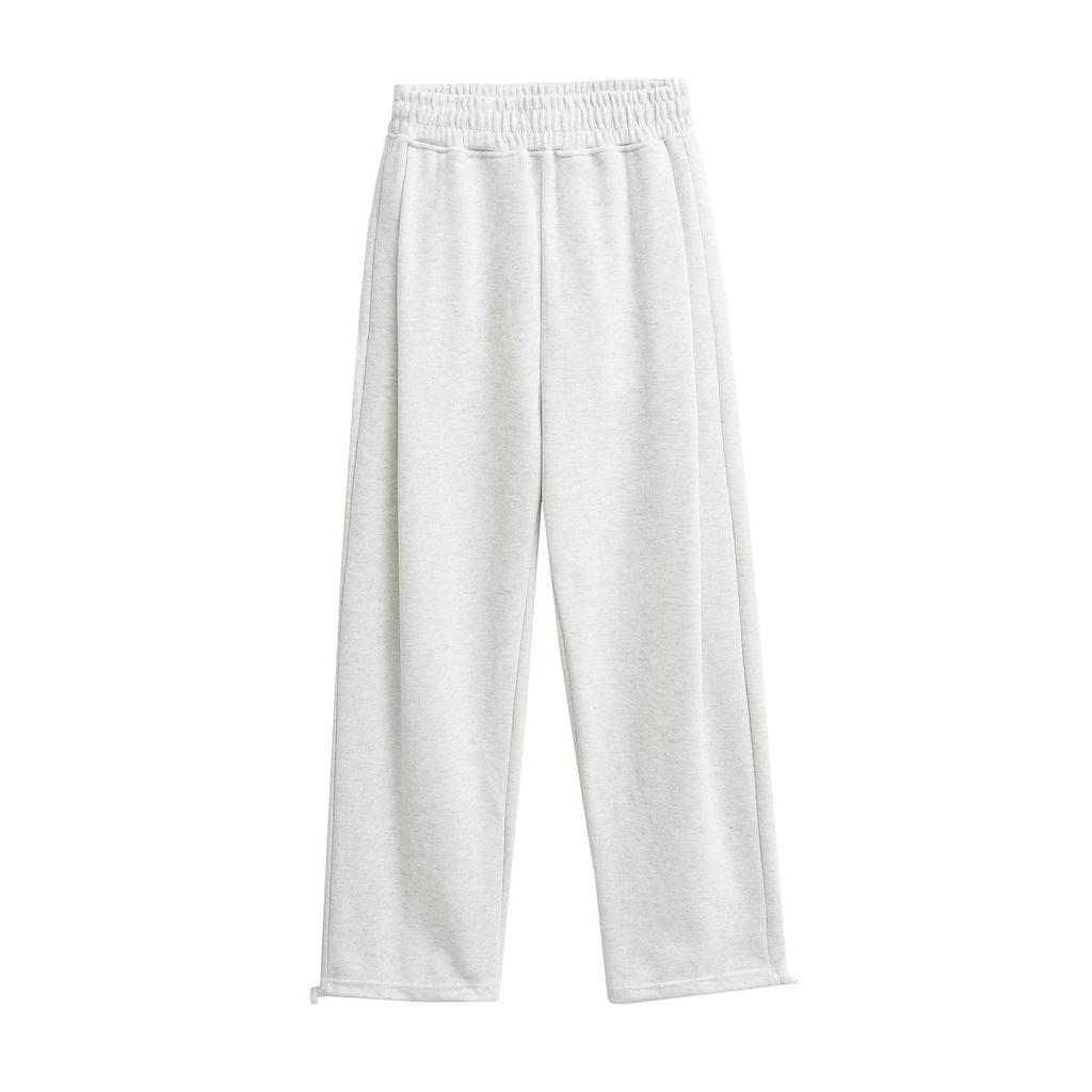 2025 Slimming High Waist Loose Casual Joggers: Versatile Two-Way Straight Leg Sport Sweatpants
