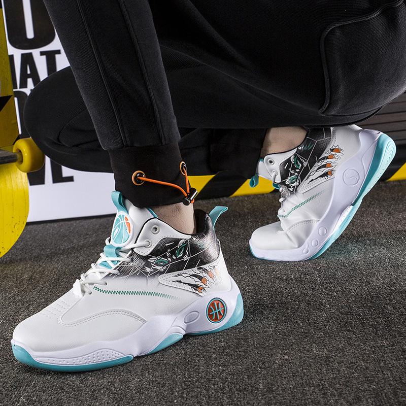 Men's shoes men's spring and summer single shoes youth basketball shoes foreign trade sports and leisure dad shoes