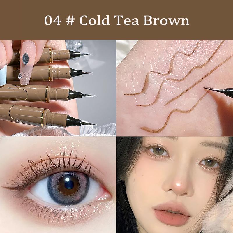 

0.005mm Eyeliner Liquid Pen Matte Smooth Quick Dry Waterproof Ultra-thin Eyeliner Lower Eyelash Pen Non Smudging Korean Makeup