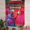Killer Klowns from Outer Space Anime Tapestry  with Tarot Hippie Flair Doubles as Wall Rugs Ideal for Dorms  Home Decor