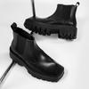 Men Luxury Fashion Chelsea Boots  Designer Shoes Punk Hip Hop Dress Cowboy Original Leather Boot Platform Ankle Botas Male