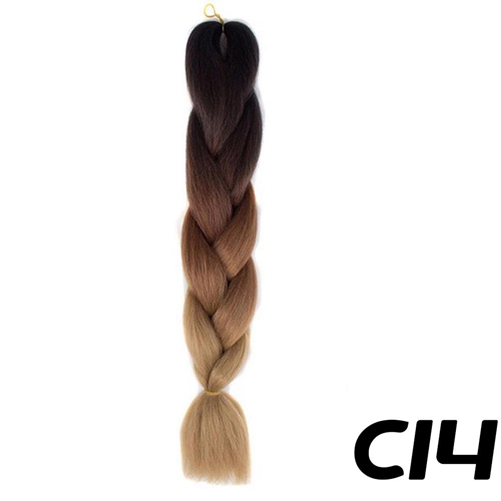 MISS WIG Synthetic Long Braid Ponytail Extension Straight Sleek Wrap Around Colorful Braid Hair Extensions Ponytail Natural Soft For Women Wear