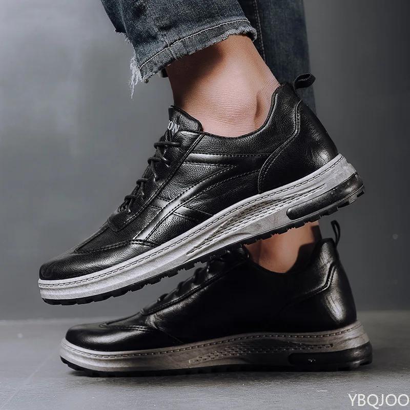 Sports Single Shoes Men's New Casual Simple Versatile Outdoor Hiking Flat Bottomed Anti Slip Men's Vulcanized Shoes Sneakers