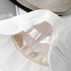 Wide brim cover bucket hat big head circumference show face small sun protection hat women's outdoor sun hat spring and summer