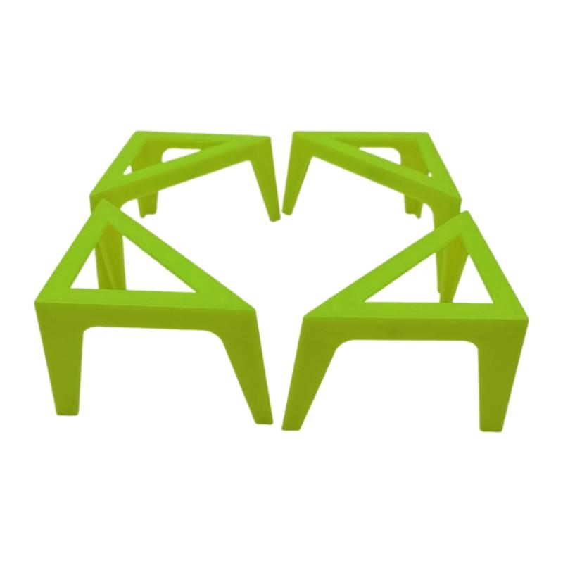 4Pcs Canvas Stands for Painting Mini Canvas Feet Risers Canvas Support Stands for Pouring Paintings Drawing Supplies