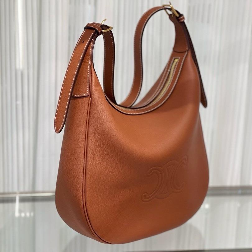 Women's Bag 2024 New Arc De Triomphe Moon Bag Large Capacity Commuter Underarm Bag Retro Messenger Bag Versatile Shoulder