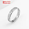 Women's Stainless Steel Titanium Ring - Non-Fading High-End Luxury Plain Band