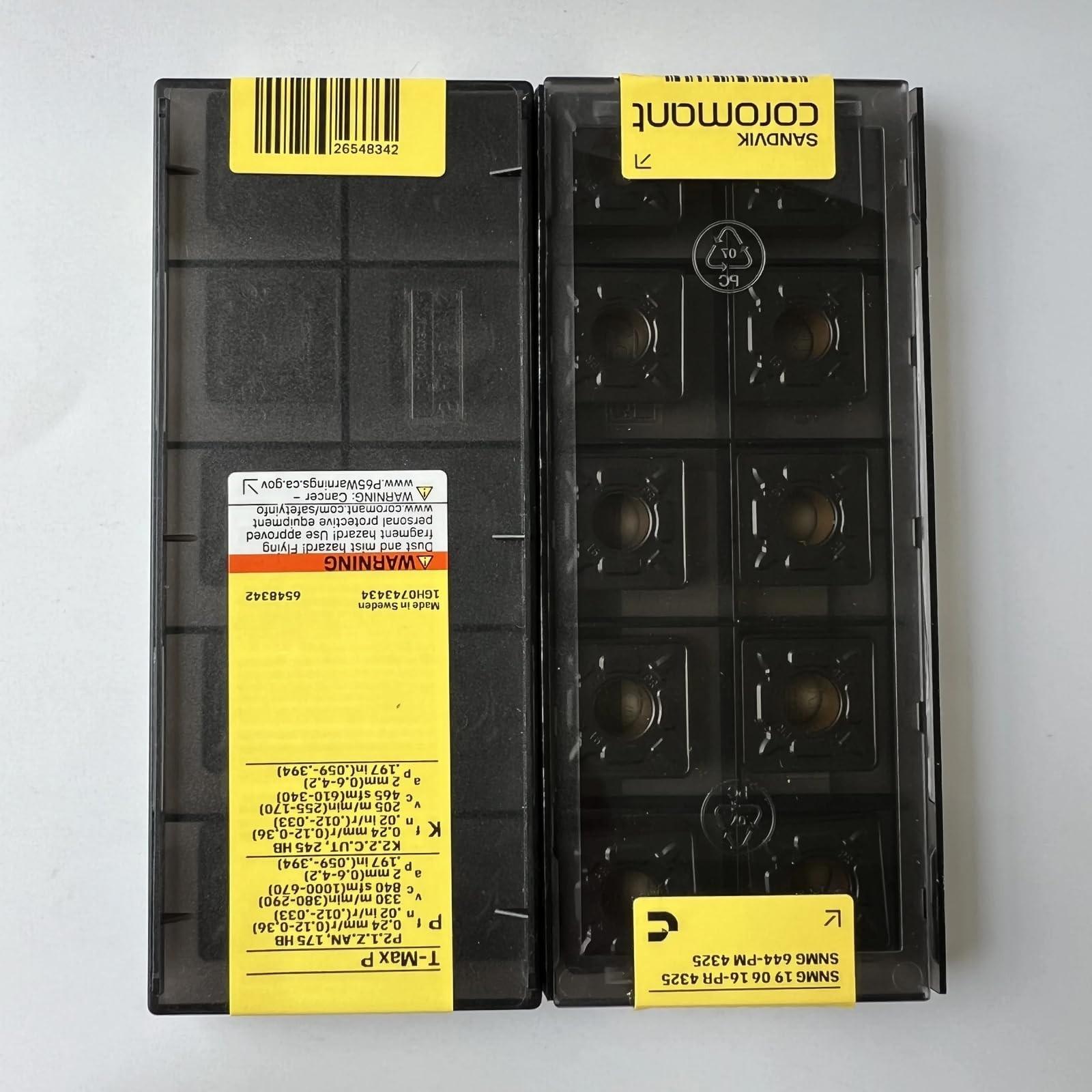 

Original Sandvik / SNMG190616-PR 4325 CNC lathe carbide blade tool 10 Pcs