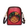 Chinese Ethnic Style Handbag for Women, Versatile and Casual, Suitable for Middle-aged and Elderly Mothers. One Shoulder Diagonal Cross Phone Bag