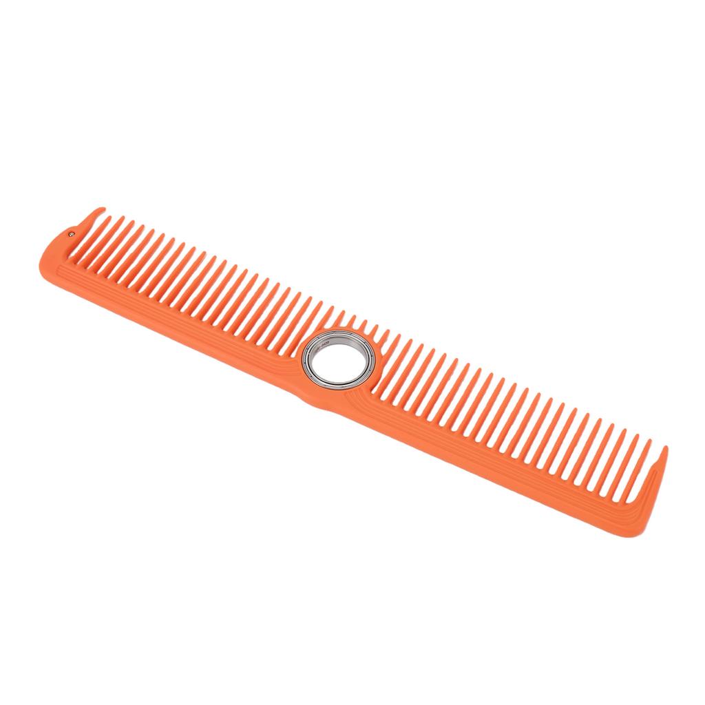 Professional Barber Comb with Center Anti Static Heat Resist Rotatable Cutting Comb