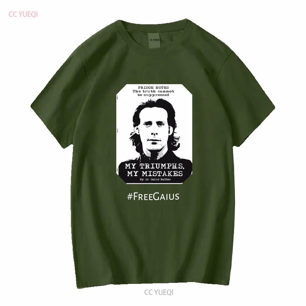 Battlestar Galactica T Shirt Gaius Baltar long or short sleeves vintage Washed Soft Comfortable Unisex streetwear Versatile