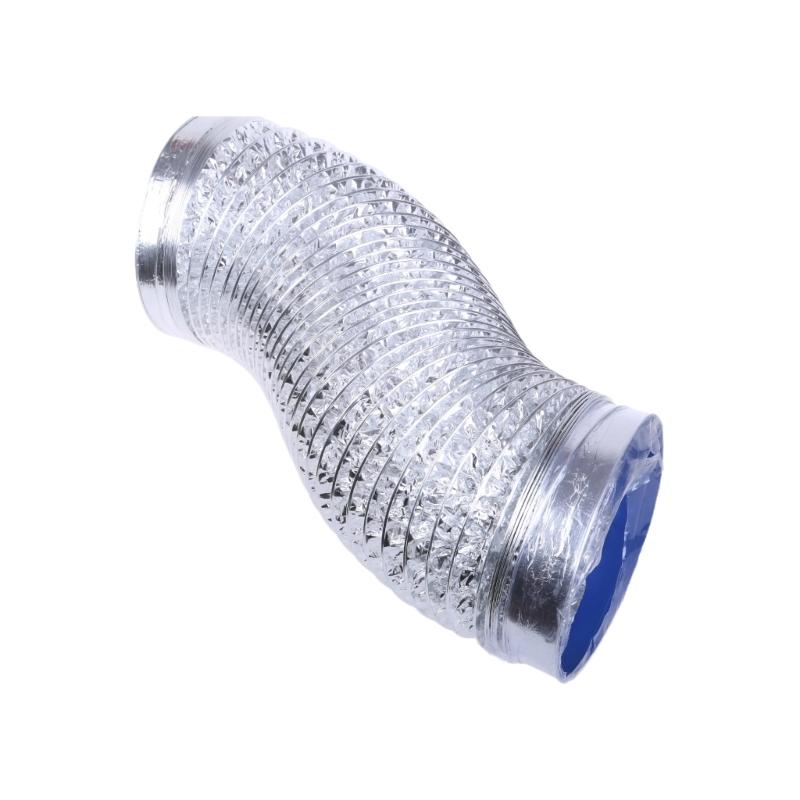 6Inch Aluminum Dryer Vent Tube Dryer Duct Fire-proof Heat Resistant Ventilation Smoke Pipe Exhaust Duct 1.5/3.0M