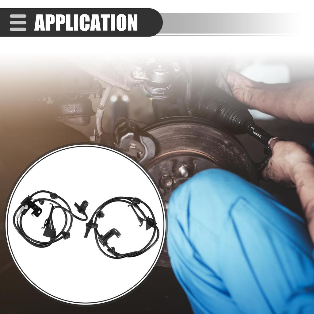 Motoforti Front Left Right ABS Wheel Speed Sensor ABS Sensor for Toyota Yaris S