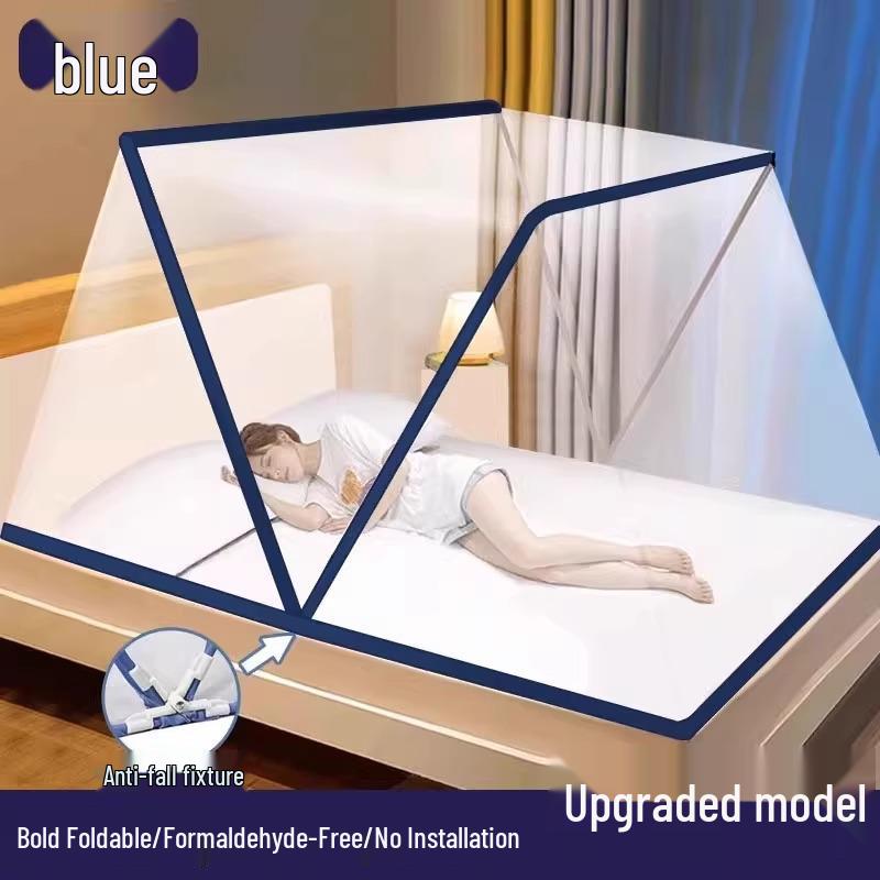 

Складная москитная сетка 2025 года, не требующая установки, для дома, кемпинга, общежитий и улицы Single (200x100x80cm)