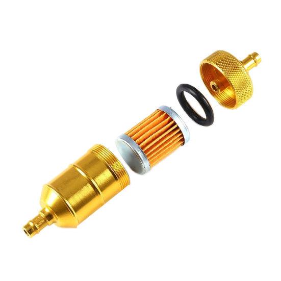 Racing Petrol Gas Fuel Filter Cleaner for Motorcycle Quad Dirt Bike ATV Buggy