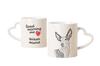 Ibizan Hound, Ibizan Podenco, Ibizan Warren Hound – Cup with a Dog, Adorable Cup with a Heart-shaped Handle |