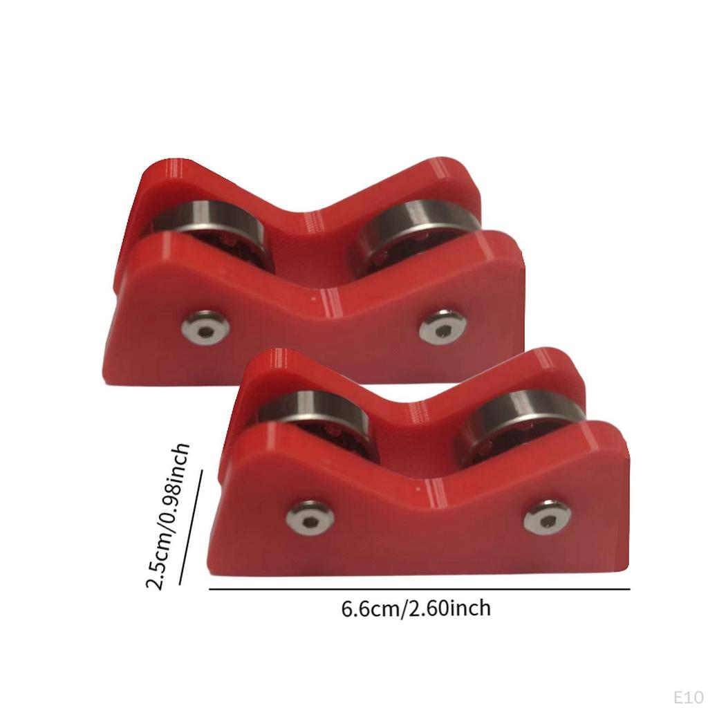 2 Pack Billiard Cue Straightness Inspection Tools for Club And Home