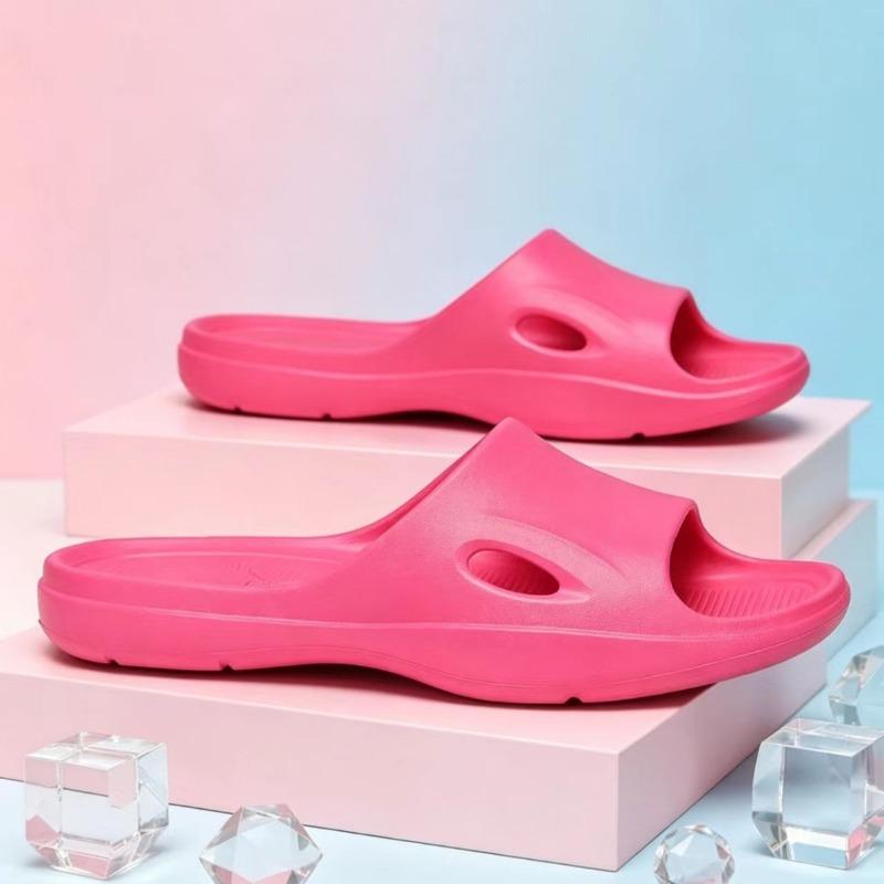 New EVA bow design non-slip bottom sandals outside slippers men and women home non-slip elderly pregnant women anti-fall