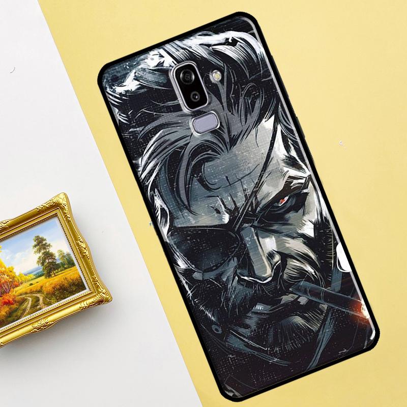 Game Metal Gear Solid Case For Samsung Galaxy J3 J5 J7 2017 J1 A3 A5 2016 A7 A9 J8 J6 J4 A6 A8 Plus 2018 Funda