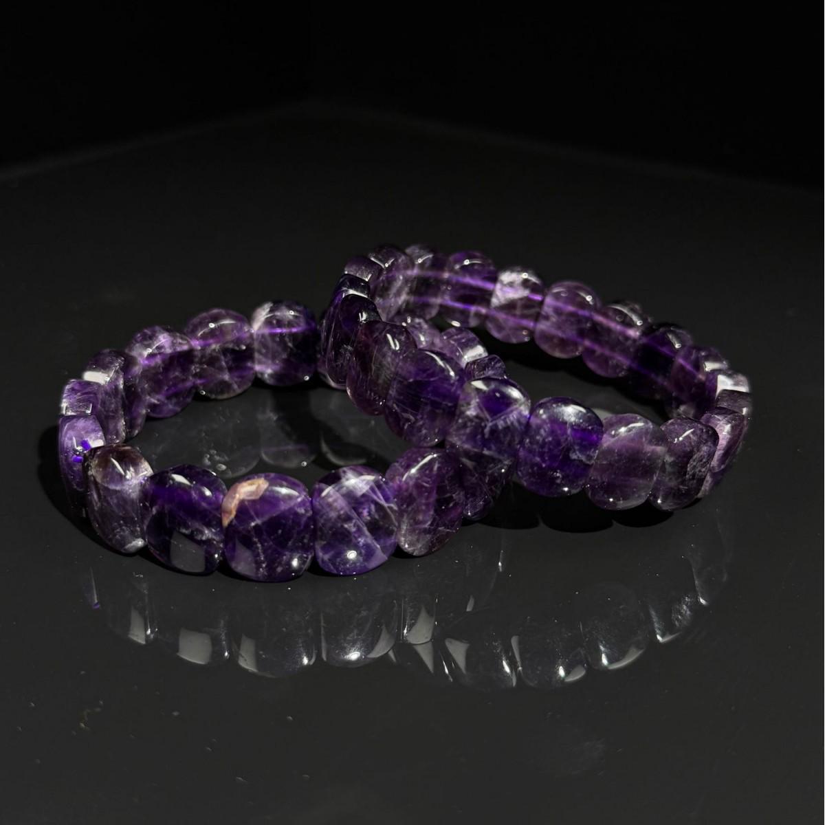 Women s Fashionable Natural Amethyst Crystal Bracelet - Versatile, Simple, Fresh Jewelry