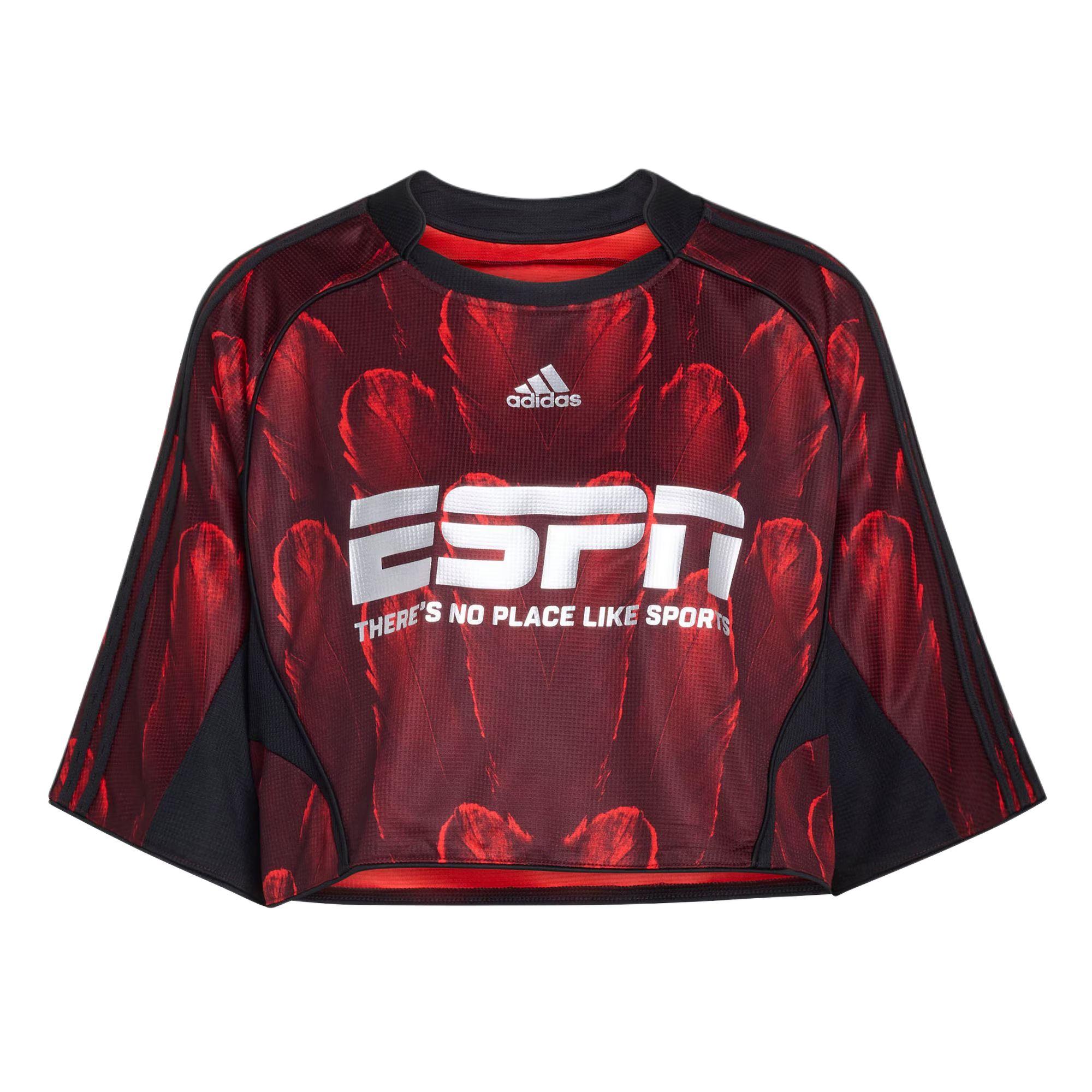 

Adidas F50 Series AOP All-Over Print Sports Short Sleeve Football Shirt Women tops KD0502 S