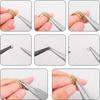 4 Pack Jewelry Pliers Jewelry Making Pliers Tools Kit With Needle Nose Pliers/Chain Nose Pliers, Round Nose Pliers