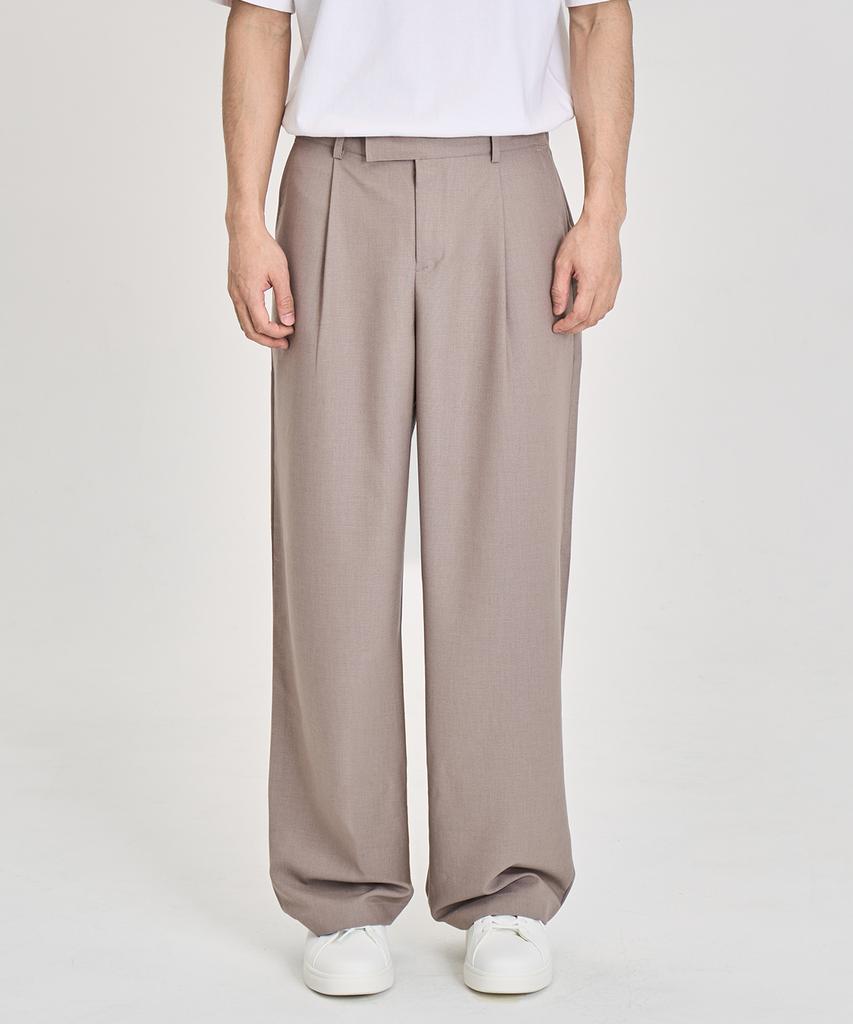 PRAIRIE Airflow Loose Fit Slacks (Beige)