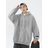 American-Style Foam Print Sweatshirt for Men, Winter Heavyweight Loose Design, Niche Hoodie, High Street Casual Versatile Top