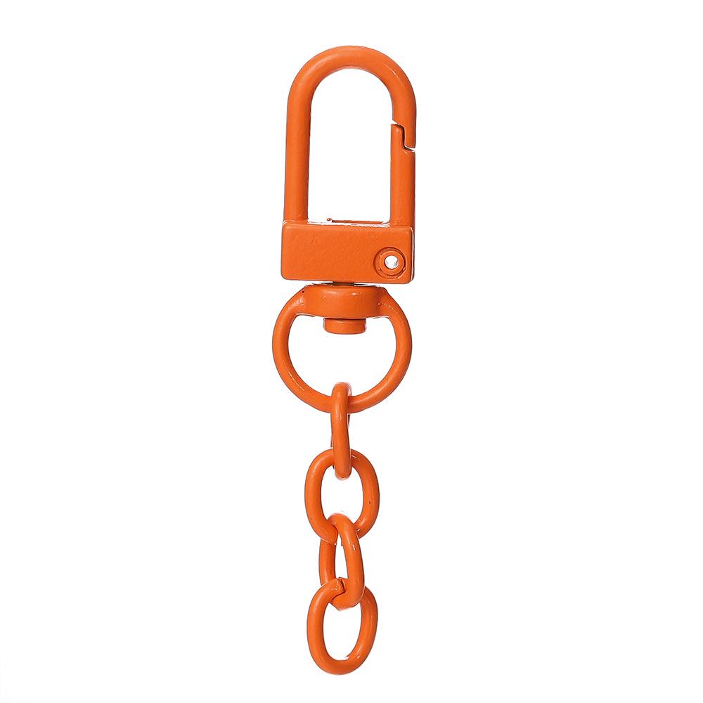 New Color Spray Paint Door Buckle Keychain: DIY Doll Pendant for Phone & Bag