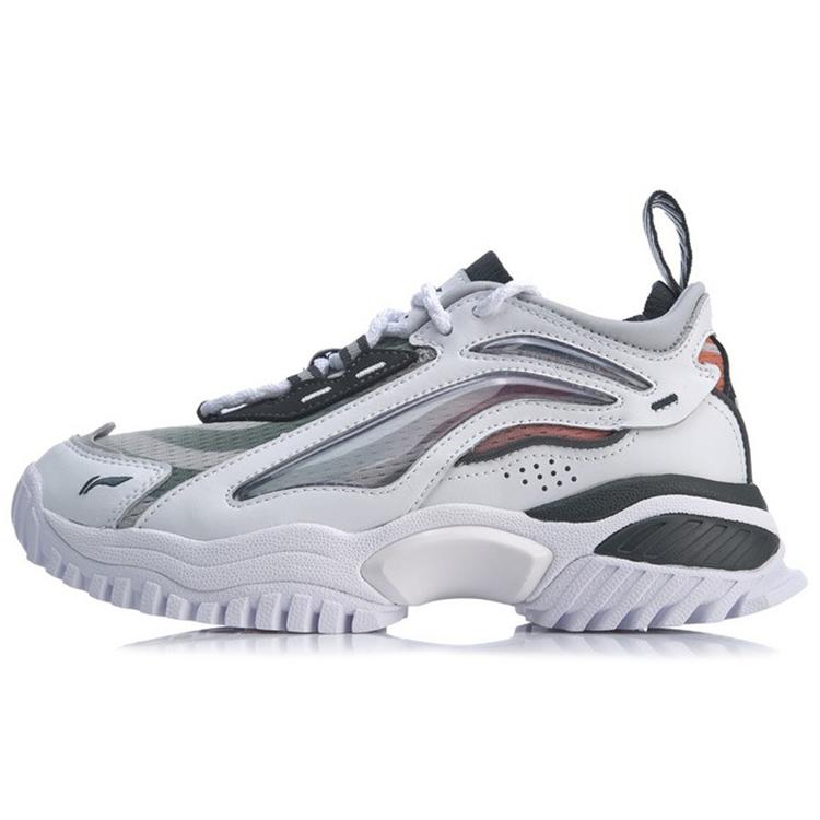 

Li Ning Aurora Skywalk Textile, Synthetic Leather Fashion Cushioning Abrasion Resistant Breathable Coverage AGLP108-3 36