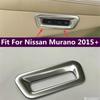 Car Trument Adjustment Trip Reset Button Panel Cover Trim Sticker For Nissan Murano 2015 - 2018 Interior Accessories