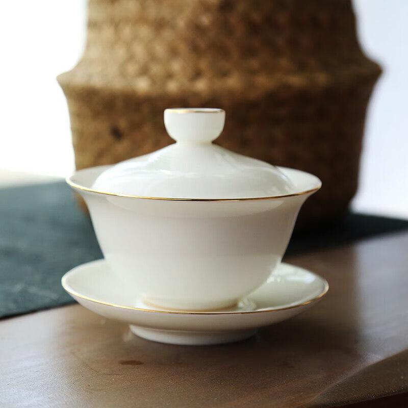 Dehua White Porcelain Gaiwan Tea Bowl