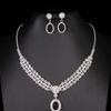Trendy Women's Fashion Jewelry Set: Necklace & Earrings