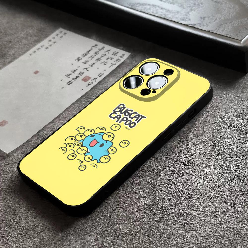 

Bug Cat C-Capoo Phone Case For 17 Pro Max For Iphone 14 16 Pro Max 12 15 11 13 Pro Xr X Xs 8 7 Plus Back Cover iPhone15 Pro
