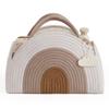 Woven Cotton Rope Baby Diaper Organizer Newborn Essentials Diaper Storage Bag Diaper Basket