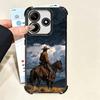 Rodeo Cowboy Horse Soft Phone Case For Xiaomi Poco X7 X8 Pro Max X6 X5 X3 F8 Ultra F7 M8 M7 M5S Redmi 15C 15A 15 14C 13C 12C 13