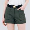 HENRY STUART Women'S Big Pocket Shorts Khaki
